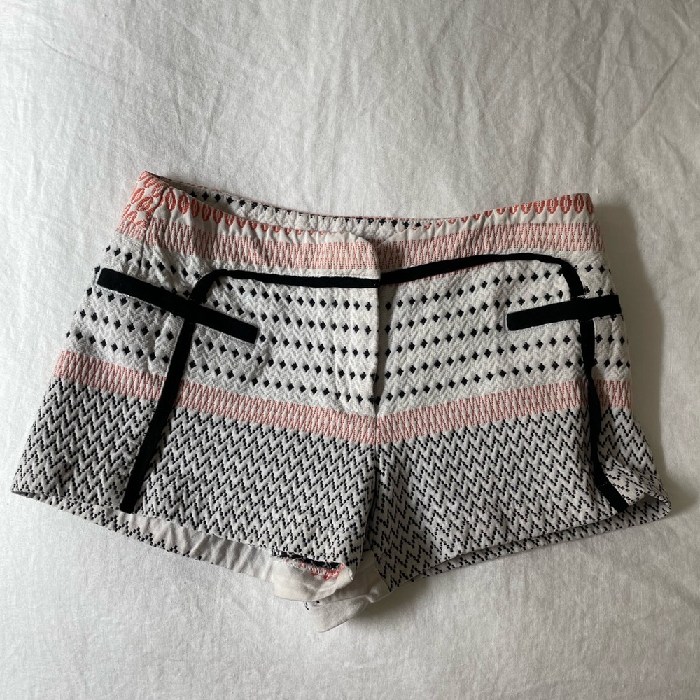 Ella Moss black and Red Shorts size 0 - Picture 4 of 6